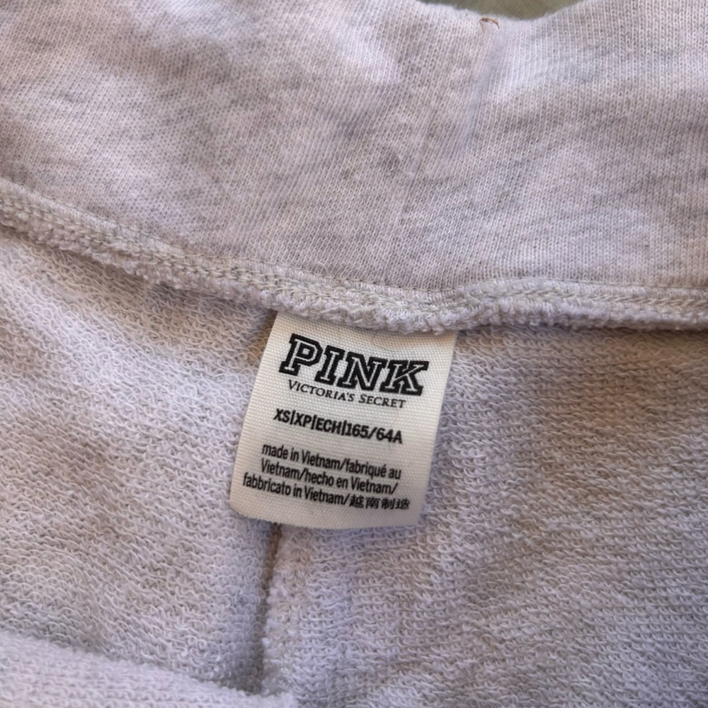 PINK Victoria's Secret Gray Joggers size XS - Picture 2 of 8